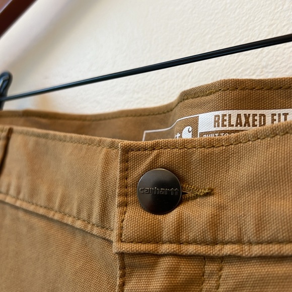 CARHARTT MENS RUGGED FLEX RELAXED FIT CANVAS WORK SHORT 34 WAIST - Picture 5 of 7